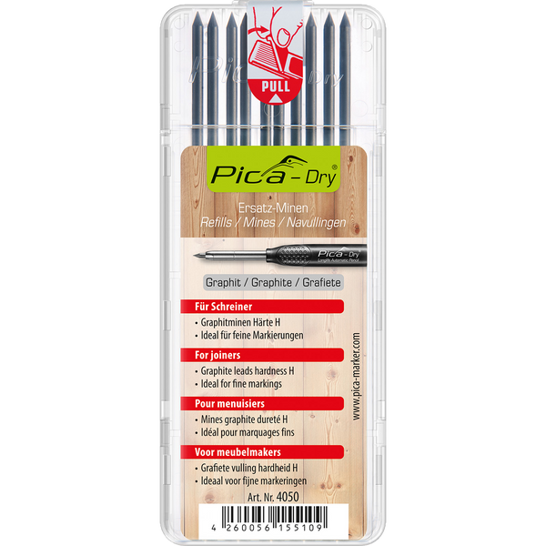 Crayon de marque PICA DRY sous blister - Maison du fer