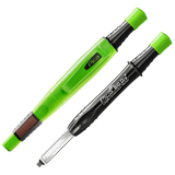 Pica Big Dry Longlife Construction Marker with a bright green holder