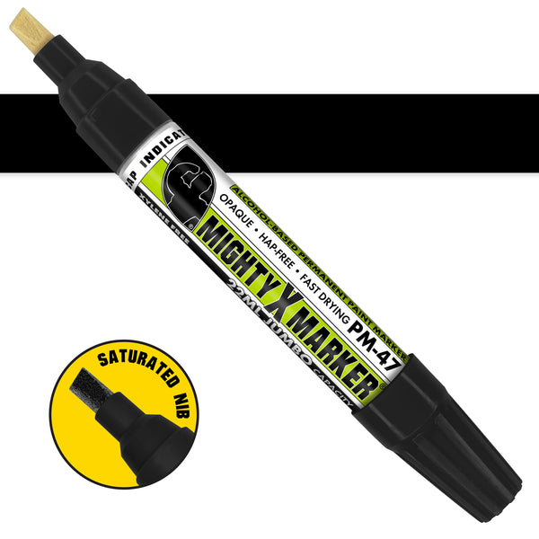 PM-47 Mighty-X-Marker Alcohol Based Paint Marker - Jumbo (Box of 6)