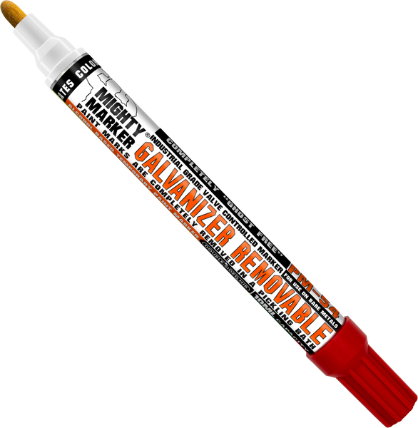 PM-54 Mighty Marker Galvanizer Removable – IndustrialMarkingPens PM-54 Mighty Marker Galvanizer Removable – IndustrialMarkingPens