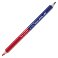 Pica Classic Double 559 Pencil. Half Red and Half Blue with both tips sharpened.