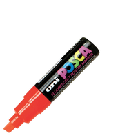 PC-85F Uni-Posca Fluorescent Broad Chisel Water-based Paint Marker